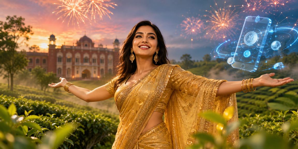 ময়মনসিংহে ঐতিহ্যবাহী পোশাকে মোবাইলে অনলাইন বেটিং পেমেন্ট করছেন ব্যবহারকারী